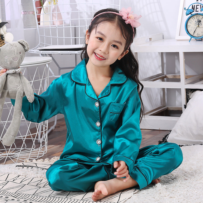 Children's Cardigan Pajamas Children's Cardigan Pajamas